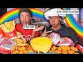 I THINK YOU GAY MUKPRANK TO SEE HIS REACTION * BAD IDEA* | 10 WENDY CHEESY BURGERS  MUKBANG