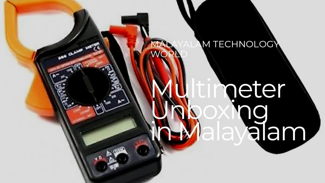 (Unboxing) Digital clamp multimeter Unboxing in Malayalam YouTube