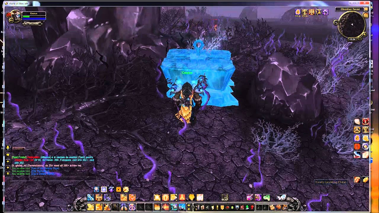 WoW Freakz 4.3.4 Cataclysm Freakz Levelling Chest YouTube