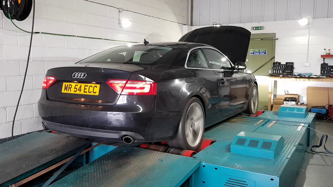 Audi A5 3.0 TDI 240BHP Custom Dyno Tuning + DPF & EGR Solution