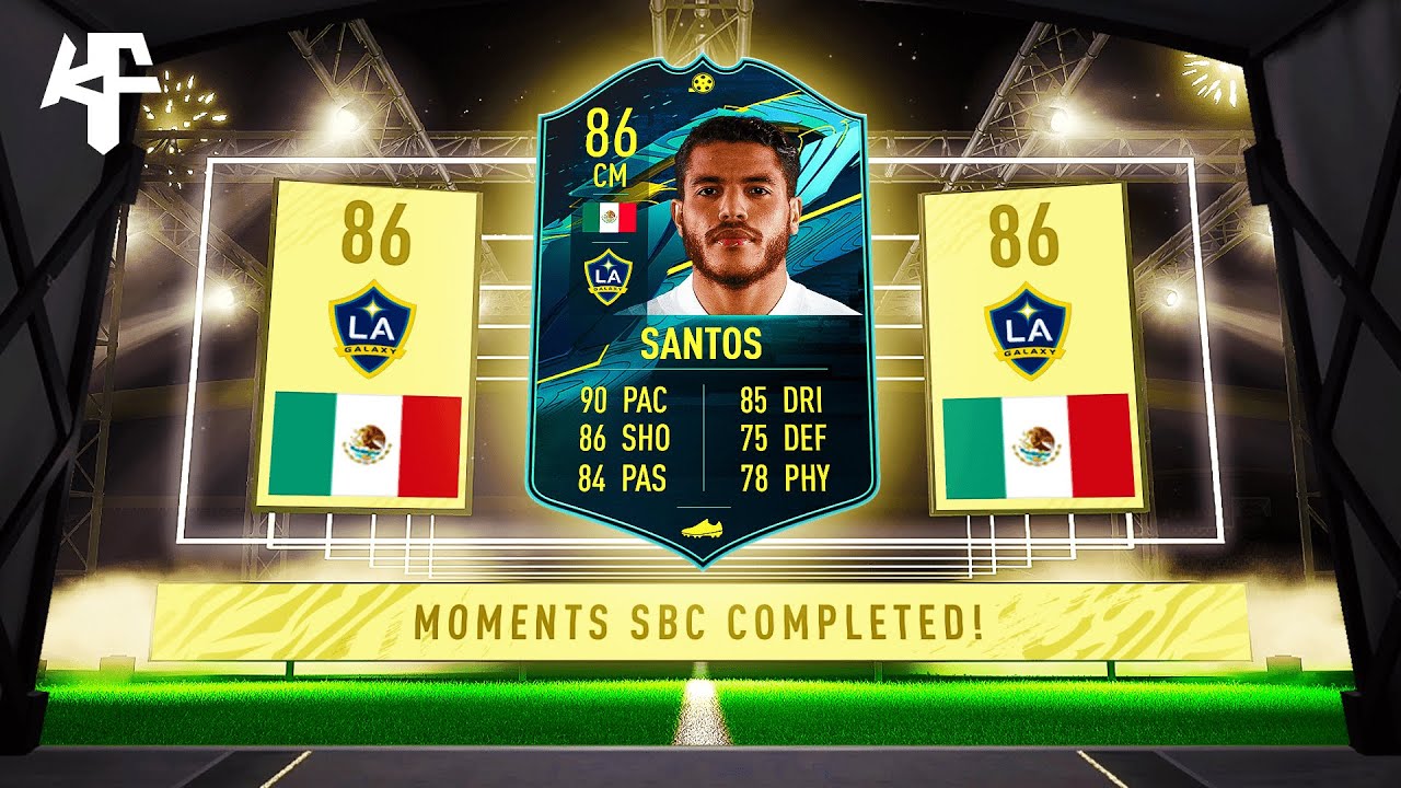 Player Moments Dos Santos SBC Completed - Tips & Cheap Method - Fifa 21