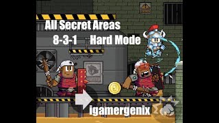 Dan the Man | Main Story Hard Mode | 8-3-1 | 5 Secret Areas