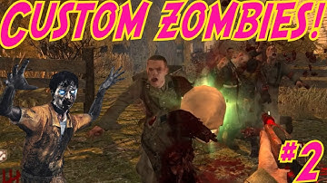 "CRAZIEST SAVES EVER!!!!" Custom Zombies "COUNTRY" PART 2 - (CoD WaW Custom Zombies)