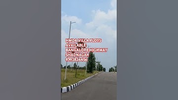HMDA OPEN PLOTS NEAR ELIKATTA MICROSOFT DATA CENTERE SHADNAGAR WITH ALL DEVELOPMENTS