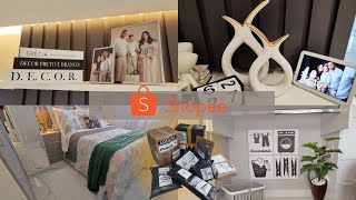 COMPRAS NA SHOPEE DE ITENS DE DECORAÇÃO