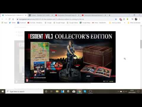 Видео: Изданието Resident Evil 3 Collector идва във Великобритания