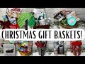DOLLAR TREE CHRISTMAS GIFT BASKETS you'll want to give! | Affordable & Unique gifts Christmas 2021