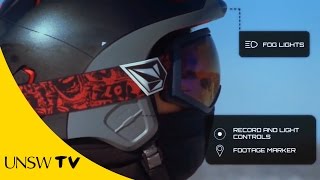 World's first smart snow sports helmet