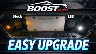 Easy 2017 GMC Sierra 2500HD LED License Plate Light Install!