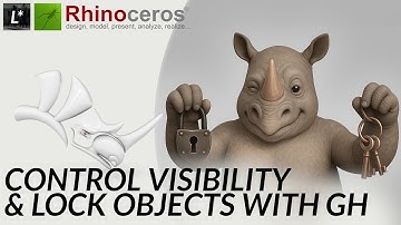 Visibility Attributes - Component explained - With examples - Grasshopper 1 - Rhino 8