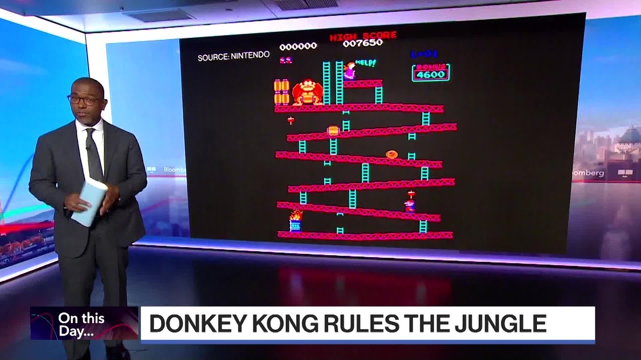 Donkey Kong Rules The Jungle On This Day YouTube