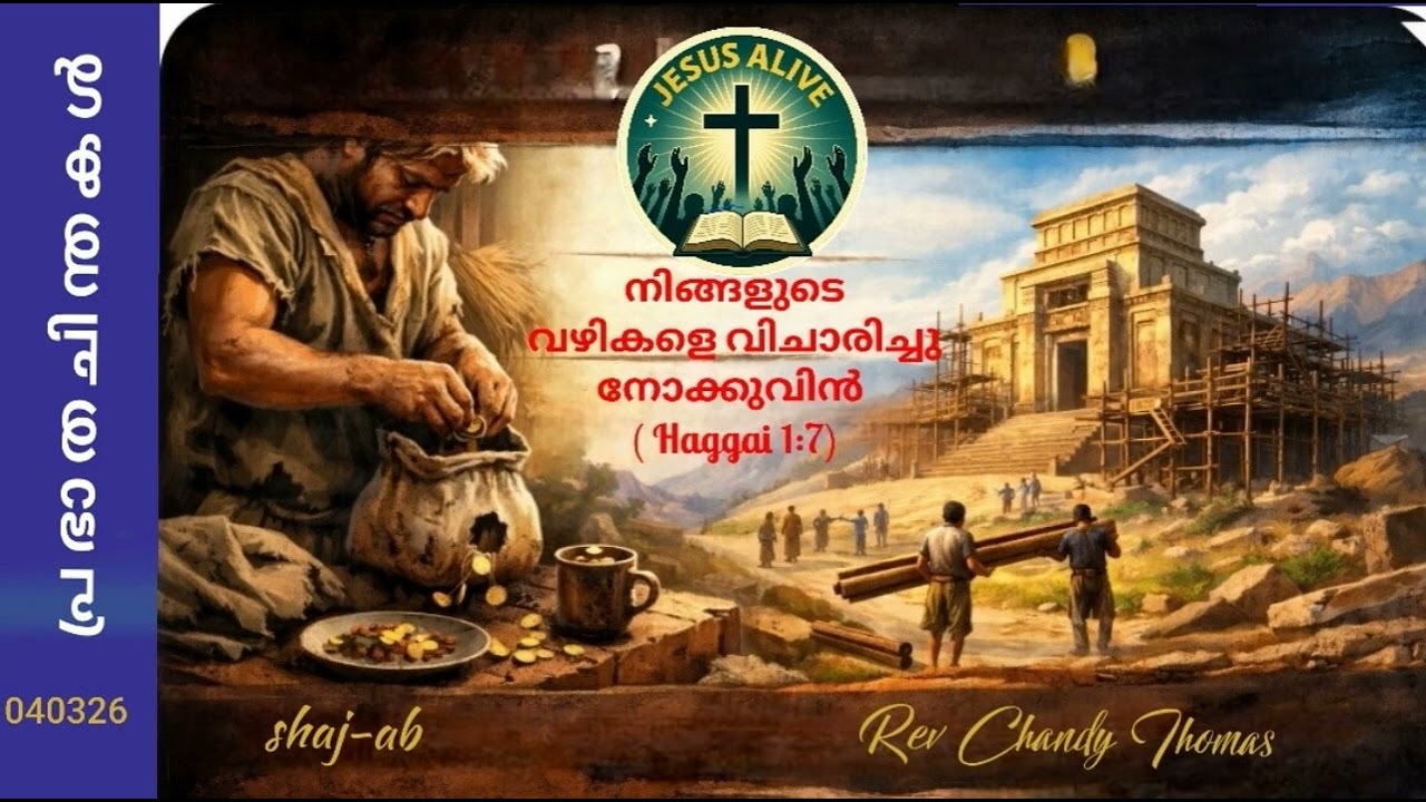 പ്ര ഭാ ത ചി ന്ത ക ൾ Rev.Chandy Thomas  JESUS ALIVE   shaj-ab 