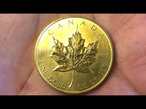 Is This Canadian Maple Leaf Gold Coin Real?