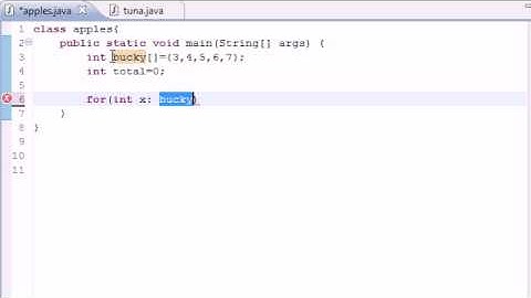 Java Programming Tutorial   31   Enhanced for Loop