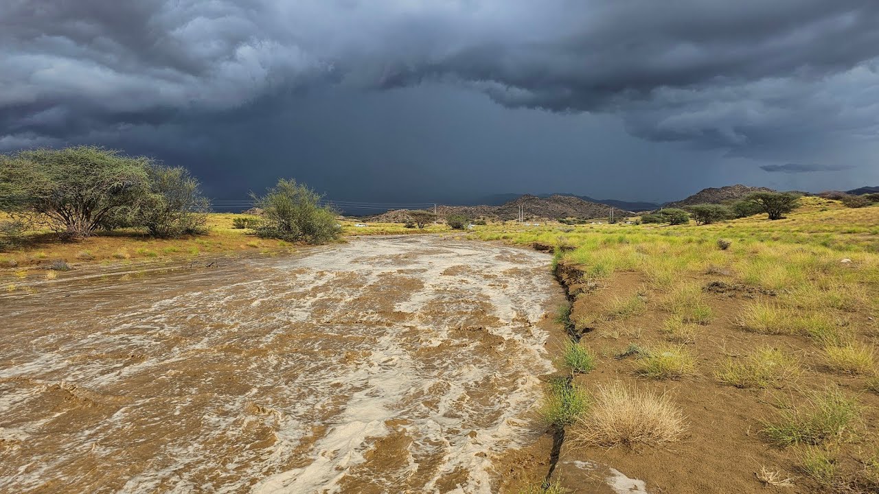 امطار وسيول 7 يناير 2025 الخبووووت