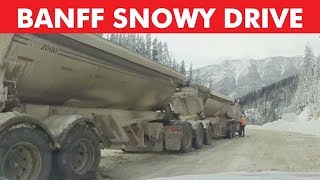 Banff Canadian Rockies Snowy Winter Road Trip by CamGuerilla 955 views 6 years ago 8 minutes, 12 seconds