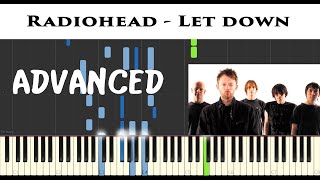 Download Lagu Radiohead - Let Down | Synthesia Piano Tutorial + Sheet by James Morrison BCN MP3