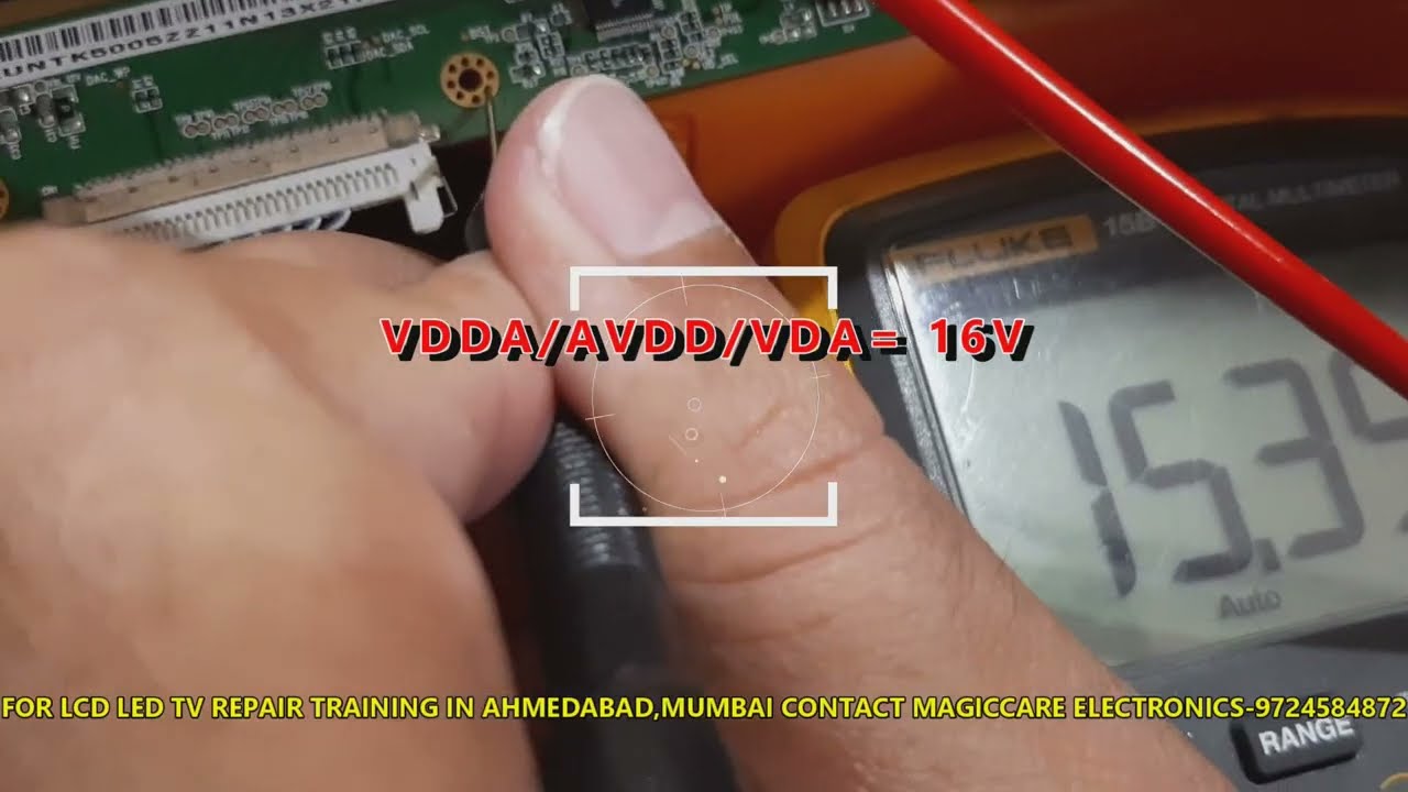 LCD LED TV PANEL TCON VOLTAGE AND SIGNAL WITH PRACTICAL UNDERSTANDING