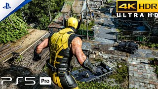 Marvel’s Wolverine (PS5 Pro) 4K 60FPS HDR Gameplay
