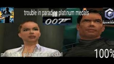 007: Agent Under Fire GCN-Walkthrough Gameplay - Trouble In Paradise -Platinum Medals All 100%