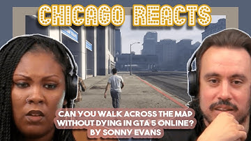 Theater Actor Reacts to Can You Walk Across The Map Without DYING in GTA 5 Online By Sonny Evans