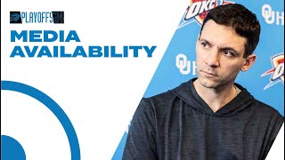 Practice Media Availability | April 25, 2024 | Playoffs | OKC Thunder