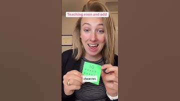 Investigating Even and Odd Numbers #maths #elementarymath