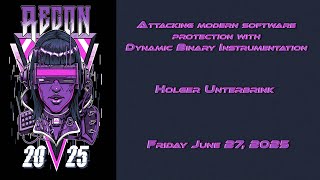 रिकॉन 2025 - डायनेमिक बाइनरी इंस्ट्रूमेंटेशन के साथ आधुनिक सॉफ्टवेयर सुरक्षा पर हमला screenshot 5