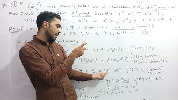 Hilbert Space, Hilbert adjoint operator, self adjoint operator, Functional analysis, m.sc maths, msc