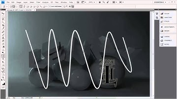 Photoshop CS5   Shiny Glowing Lines   Tutorial