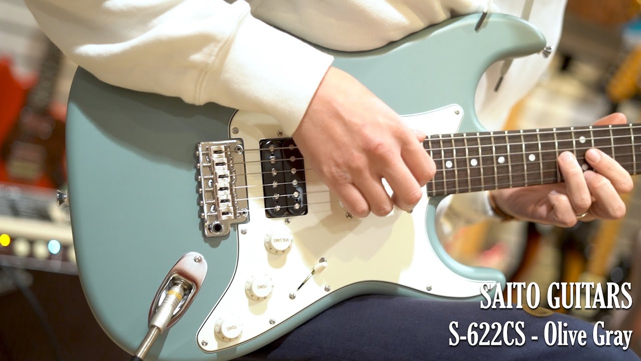 Blue Guitars - SAITO GUITARS / S-622CS - Olive Gray