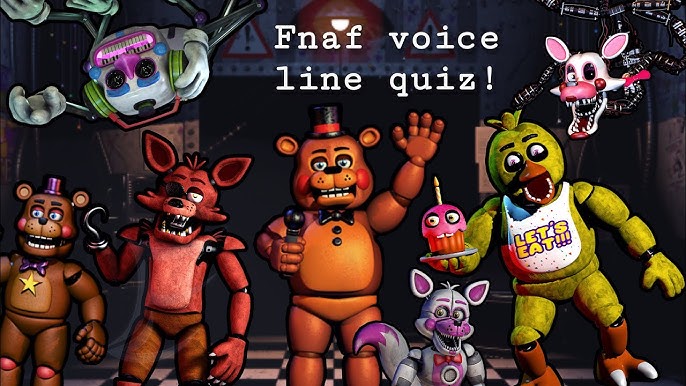 GUESS THE FNAF CHARACTER BY VOICELINES! FNAF Voice line quiz #3 