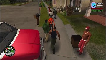 GTA San Andreas: Added no Replace Vice City Hammer (weapon) (No Replace)