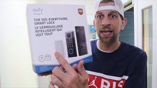 Eufy See Everything Smart Lock with Fingerprint Scan, Camera, Doorbell, and Lock!!