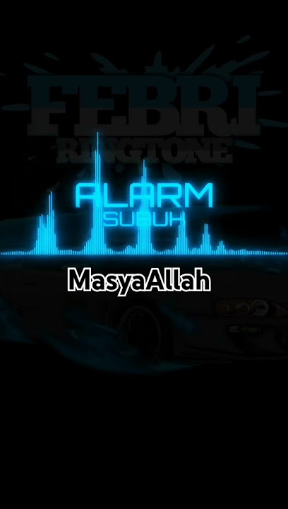 Alarm subuh merdu