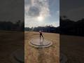 Discus rotation throw