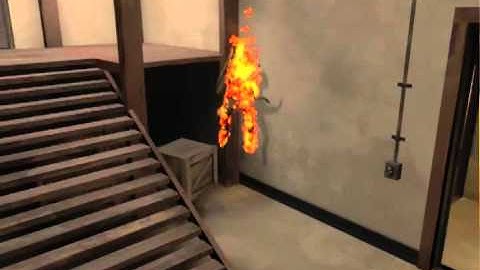 Airblasting the arrow out of a sniper