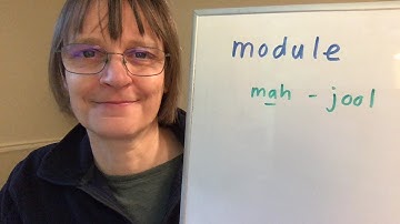 How to Pronounce Module