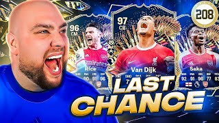 MY LAST CHANCE TO PACK PREMIER LEAGUE TOTS! FC24 Road To Glory