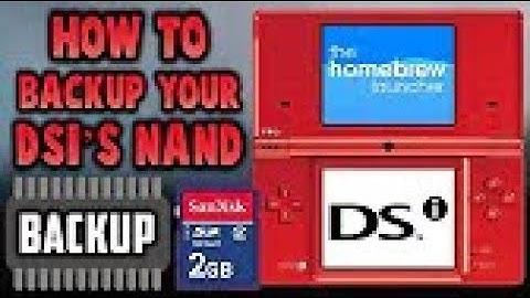 Making A NAND Backup of DSi (easy tutorial!)