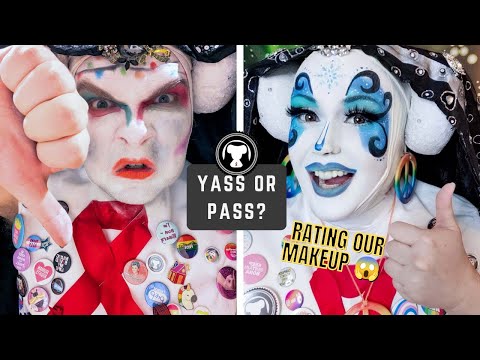 Ep 24: Yass or Pass - Rating Our Past Makeup (Sisters of Perpetual Indulgence Makeup)