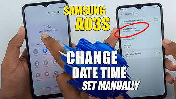 How To Change Date & Time - Samsung Galaxy A03s