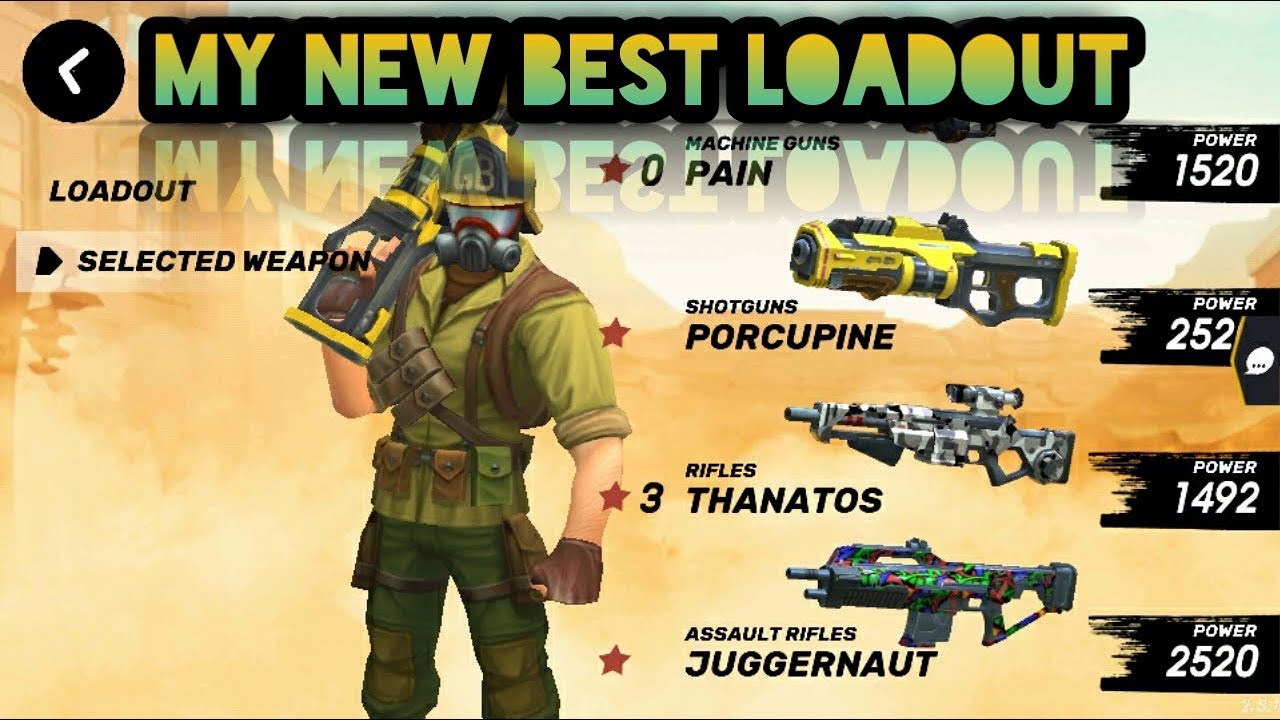 Guns of Boom Best loadout after 34 level gameplay YouTube