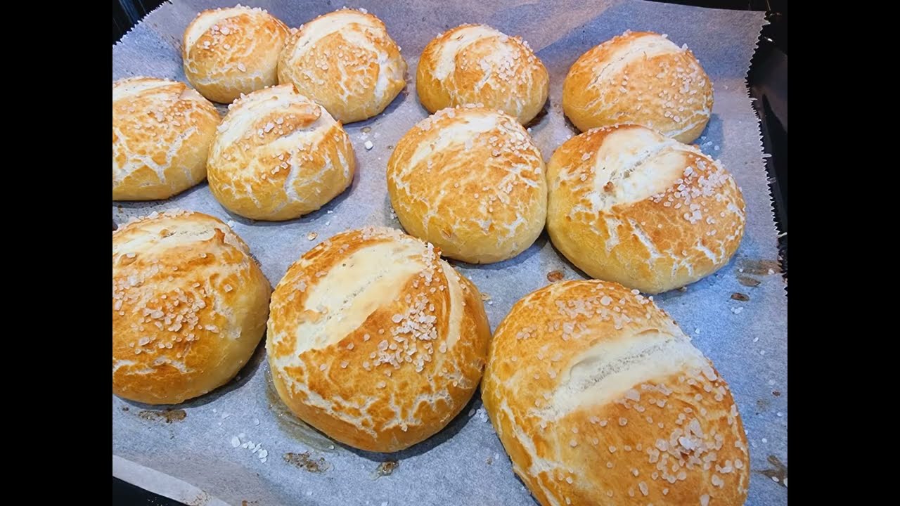 Bułeczki obwarzane śniadaniowe, Rewelacyjne!! Pyszne na śniadanie , #bułki #naśniadanie #domowe