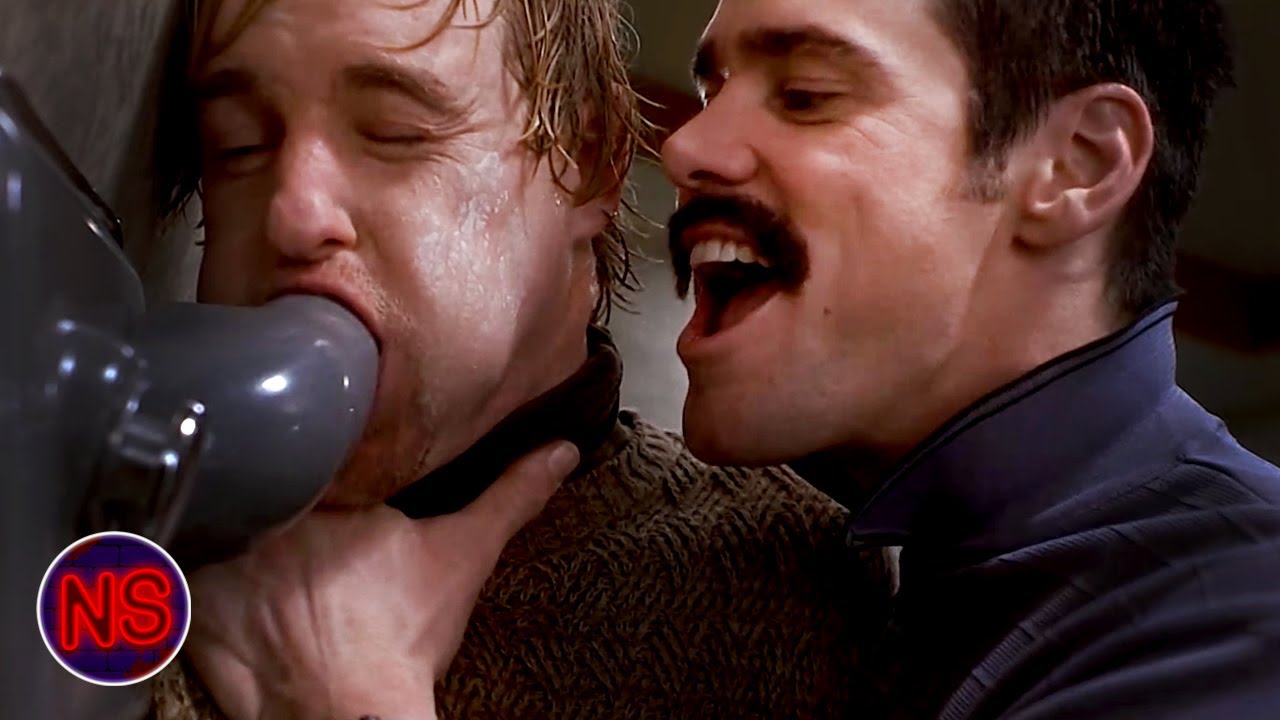 Jim Carrey Beats Up Owen Wilson The Cable Guy (1996) YouTube