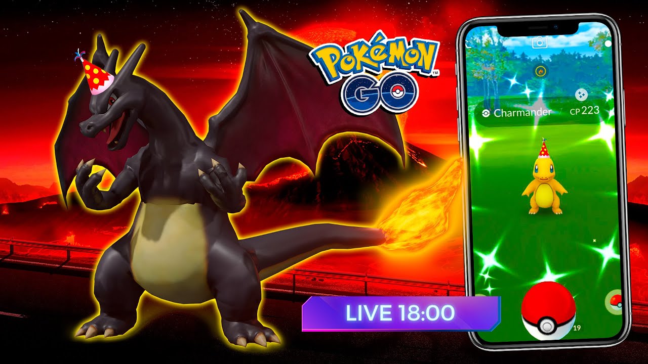 Consigue tu Charizard shiny para Pokémon RO / ZA