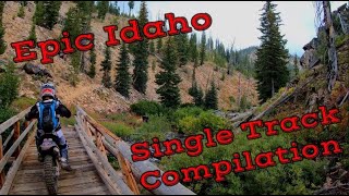 Dirt Biking Epic Idaho Single Track, Compilation Video