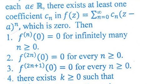 #CSIRMATHS   #_DIP_CSIR_MATHS  2014 JUNE CSIR PART C PROBLEM OF COMPLEX ANALYSIS