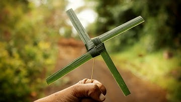 How to make Coconut Leaves Fan easy way | Coconut Leaf Craft