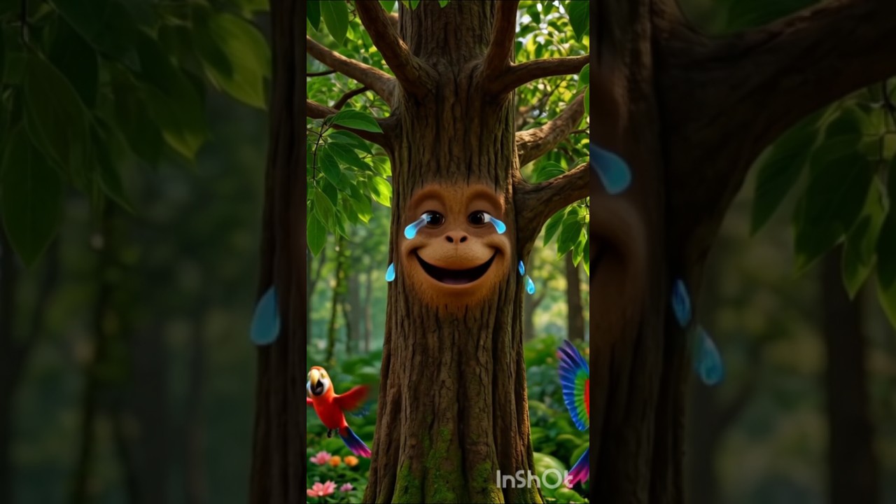 एक जंगल में एक पेड़ हासती तो😂😂